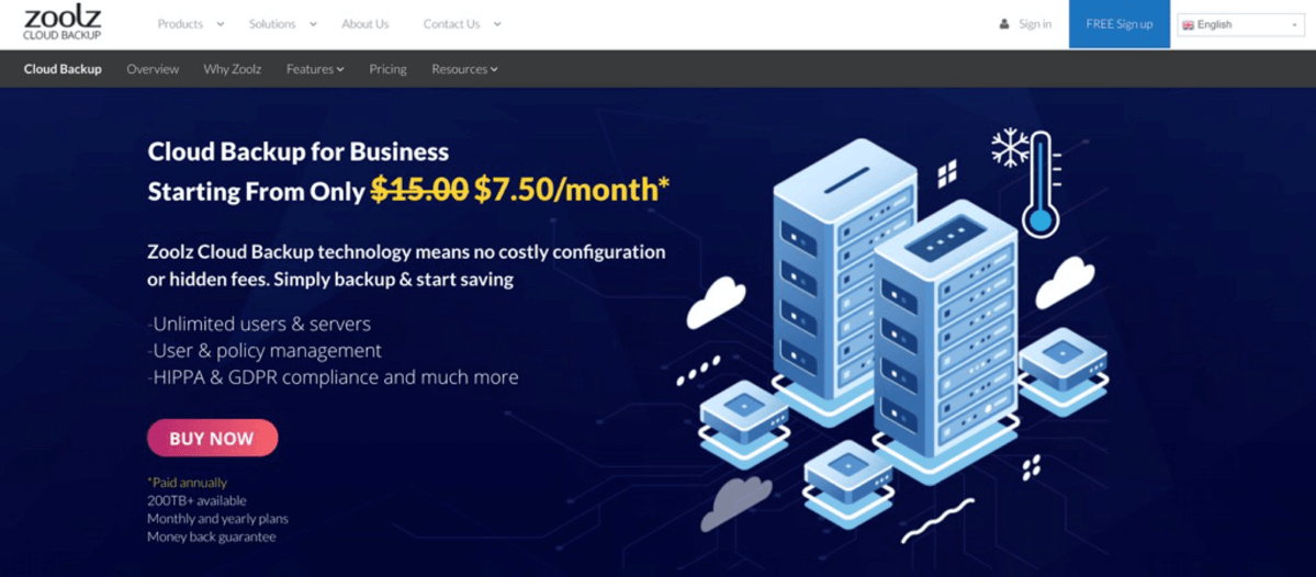 zoolz cloud storage lifetime